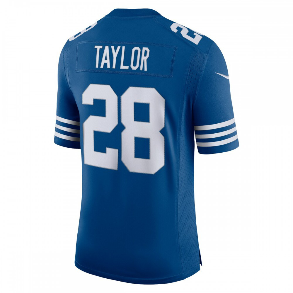 Men's Nike Jonathan Taylor Royal Indianapolis Colts Alternate Vapor Limited Jersey-GridironStore